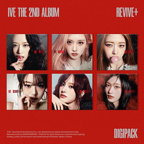 IVE REVIVE+ 2nd Album DIGIPACK Ver. All Members | Kpovia