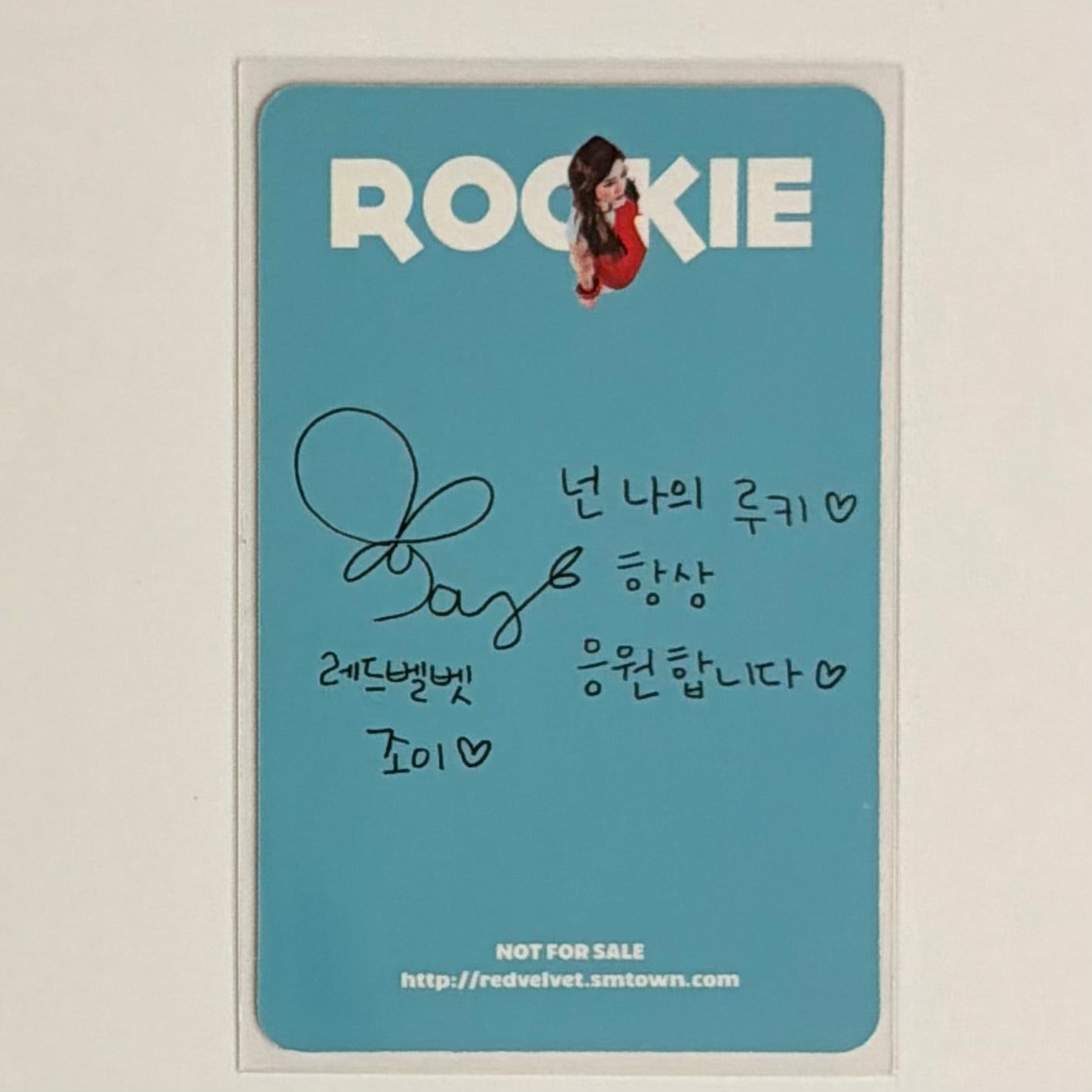 JOY (RED VELVET) - ROOKIE ALBUM PHOTOCARD