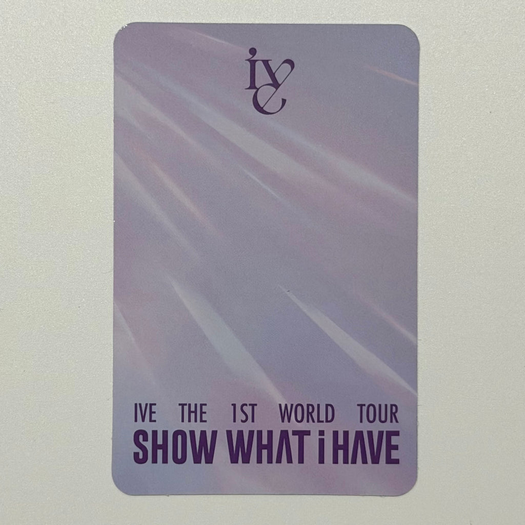 WONYOUNG (IVE) - SHOW WHAT I HAVE OFFICIAL PHOTOCARD