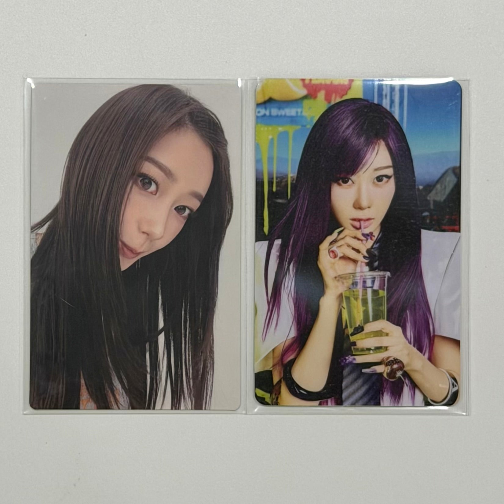 GISELLE (AESPA) - LEMONADE QQ MUSIC PHOTOCARD NFC