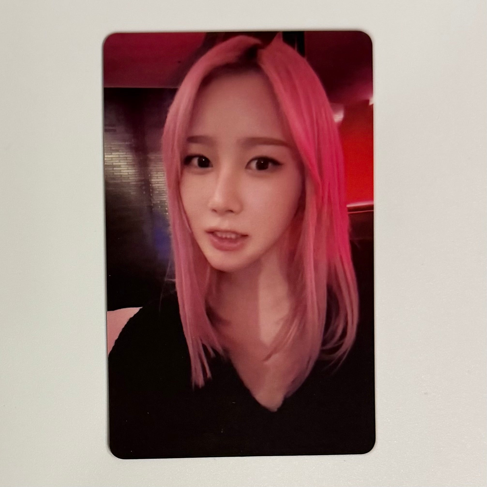 GISELLE (AESPA) - WHIPLASH KMSTATION SHANGHAI OFFLINE FANSIGN POB PHOTOCARD