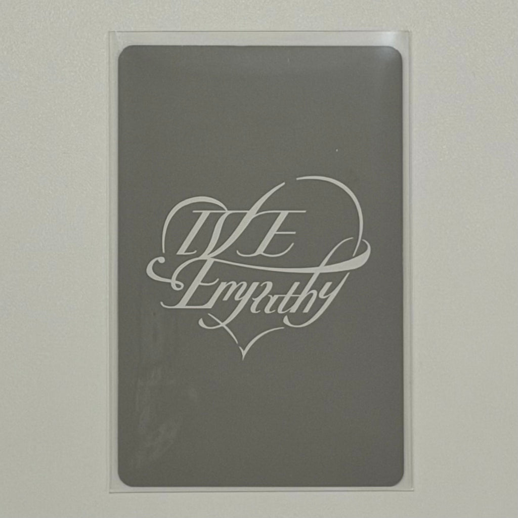 WONYOUNG (IVE) - IVE EMPATHY OFFICIAL ALBUM PHOTOCARD ( loved ive ver.)