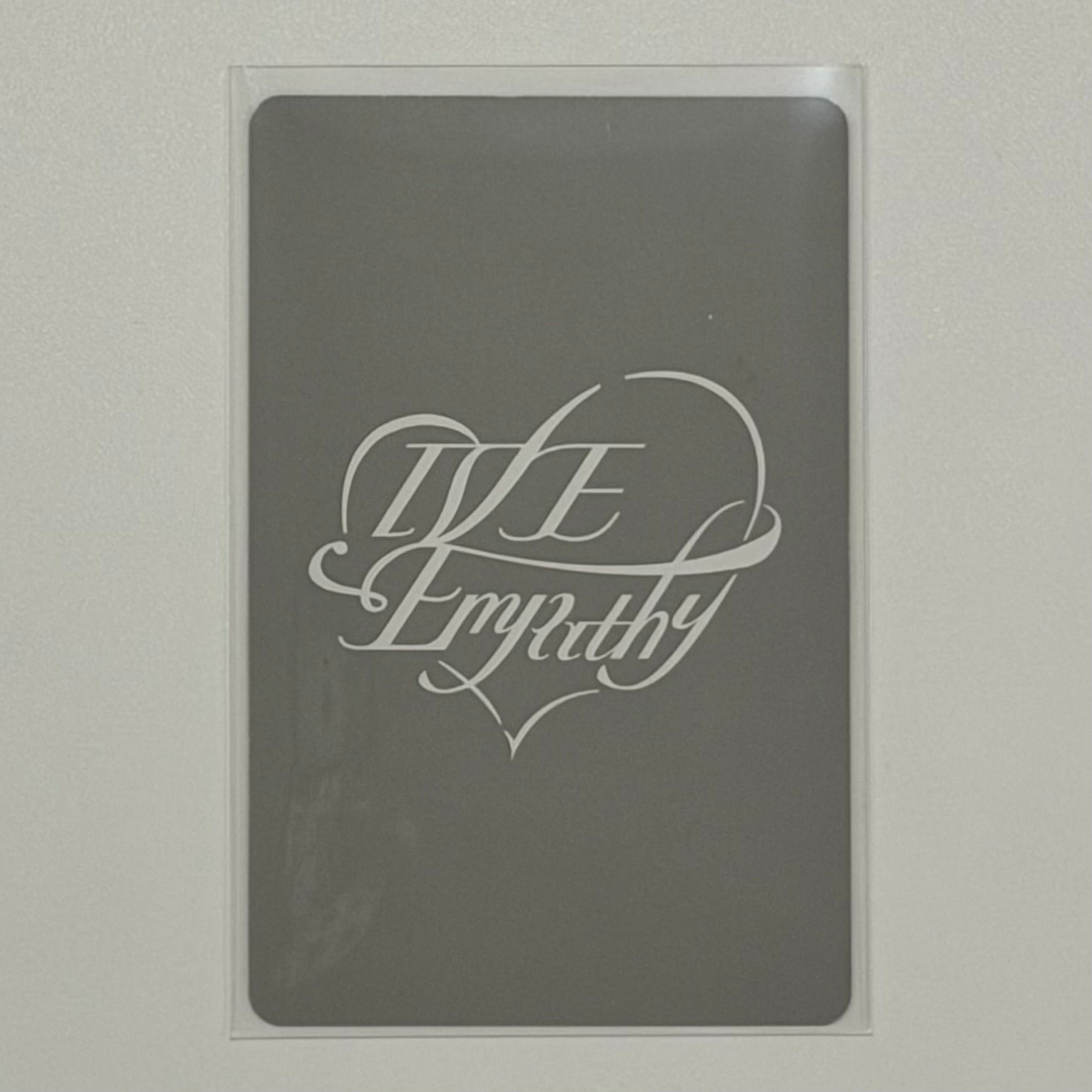 WONYOUNG (IVE) - IVE EMPATHY OFFICIAL ALBUM PHOTOCARD ( loved ive ver.)
