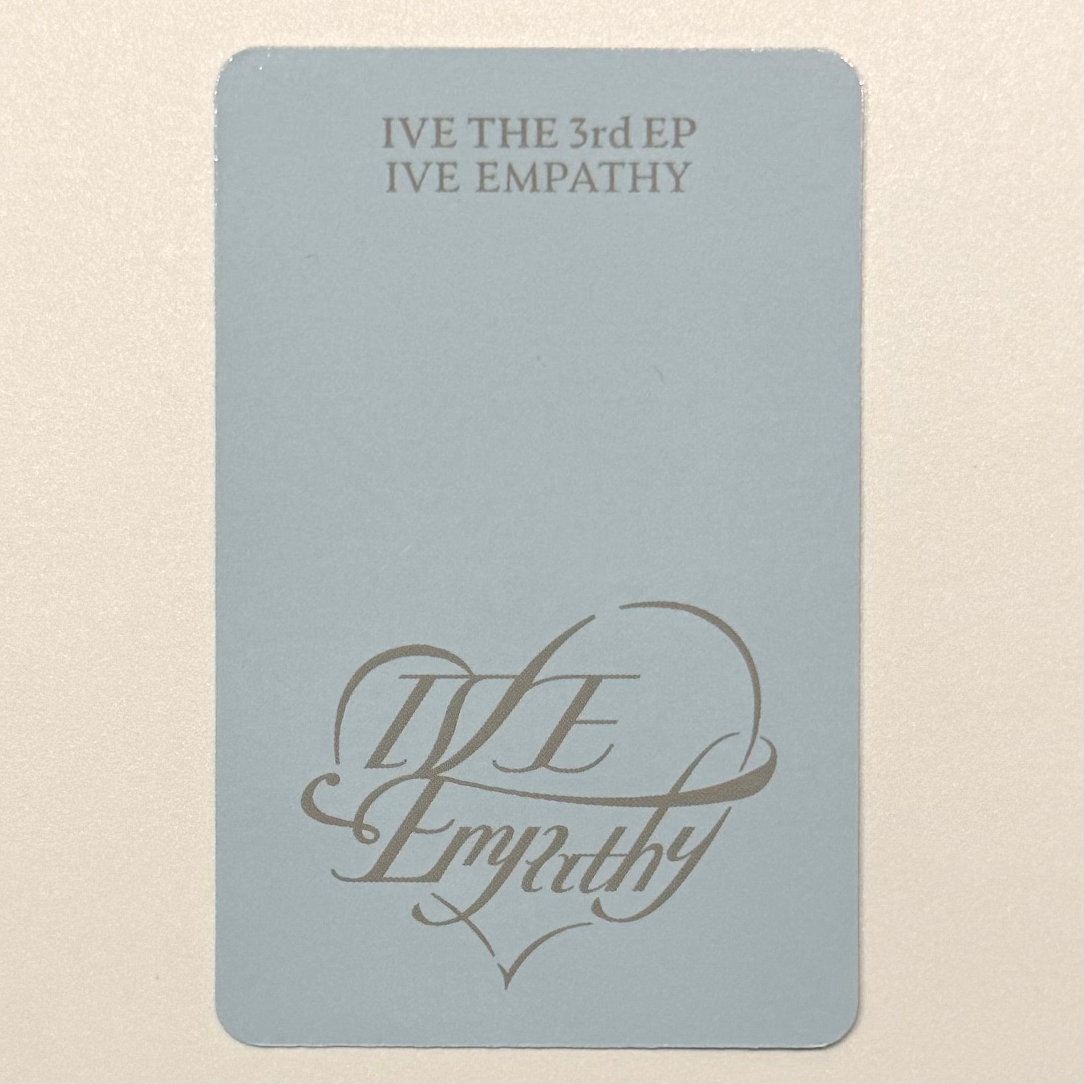 WONYOUNG (IVE) - IVE EMPATHY STARSHIP POB PHOTOCARD