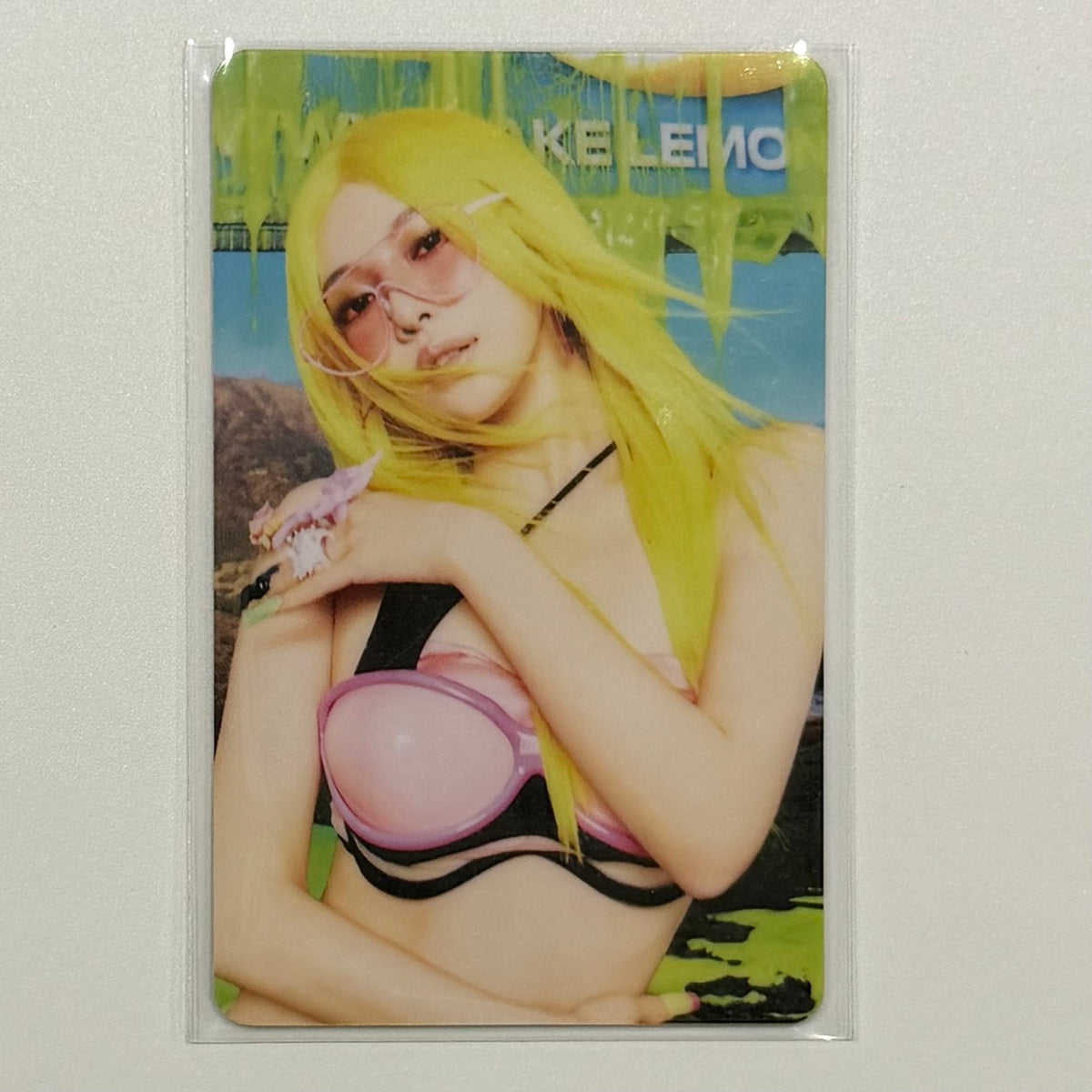 NINGNING AESPA Lemonade QQ Music Photocard NFC