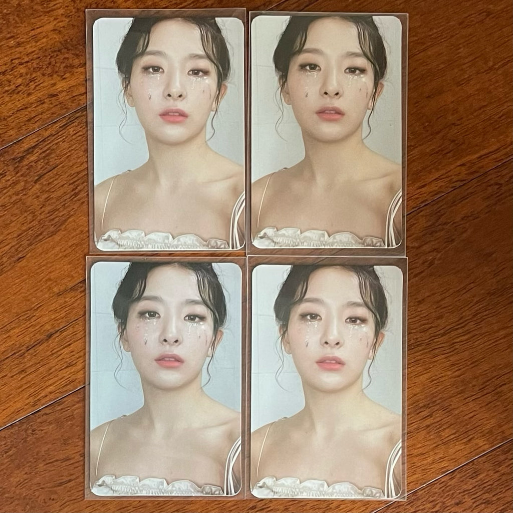 RED VELVET GLITTER TEAR SEULGI OFFICIAL ALBUM PHOTOCARD
