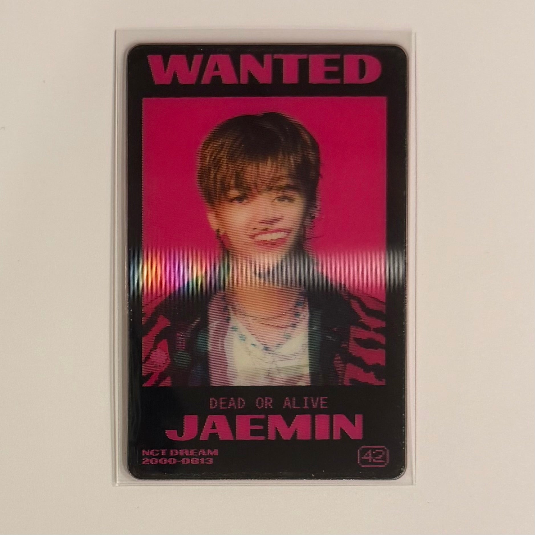 (Jaemin) NCT DREAM - GLITCH MODE ALBUM PHOTOCARD