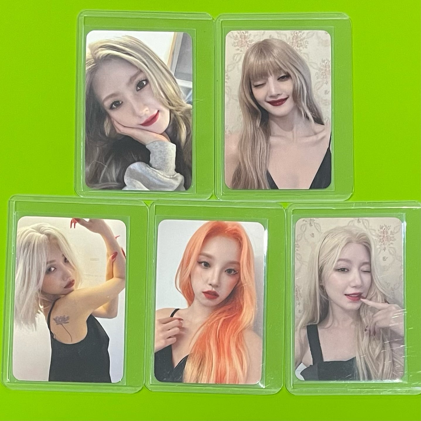 (G)I-DLE GIDLE 5TH MINI ALBUM I LOVE KPOPMERCH SHOPEE POB PHOTOCARD