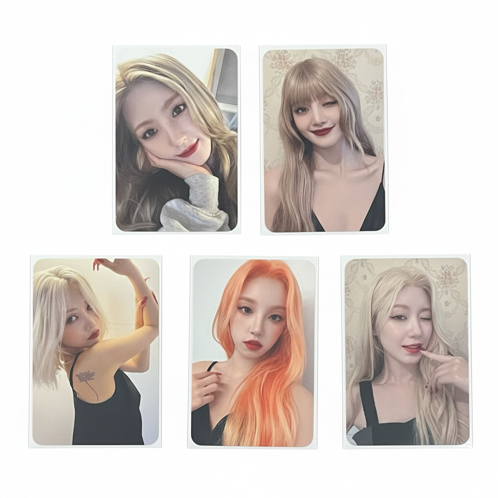 (G)I-DLE 5. MINI ALBUM I LOVE KPOPMERCH SHOPEE POB PHOTOCARD
