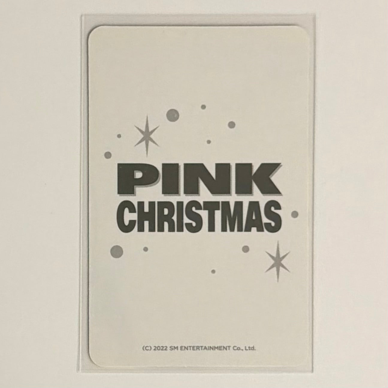 YERI (RED VELVET) - PINK CHRISTMAS TRADING CARD PHOTOCARD