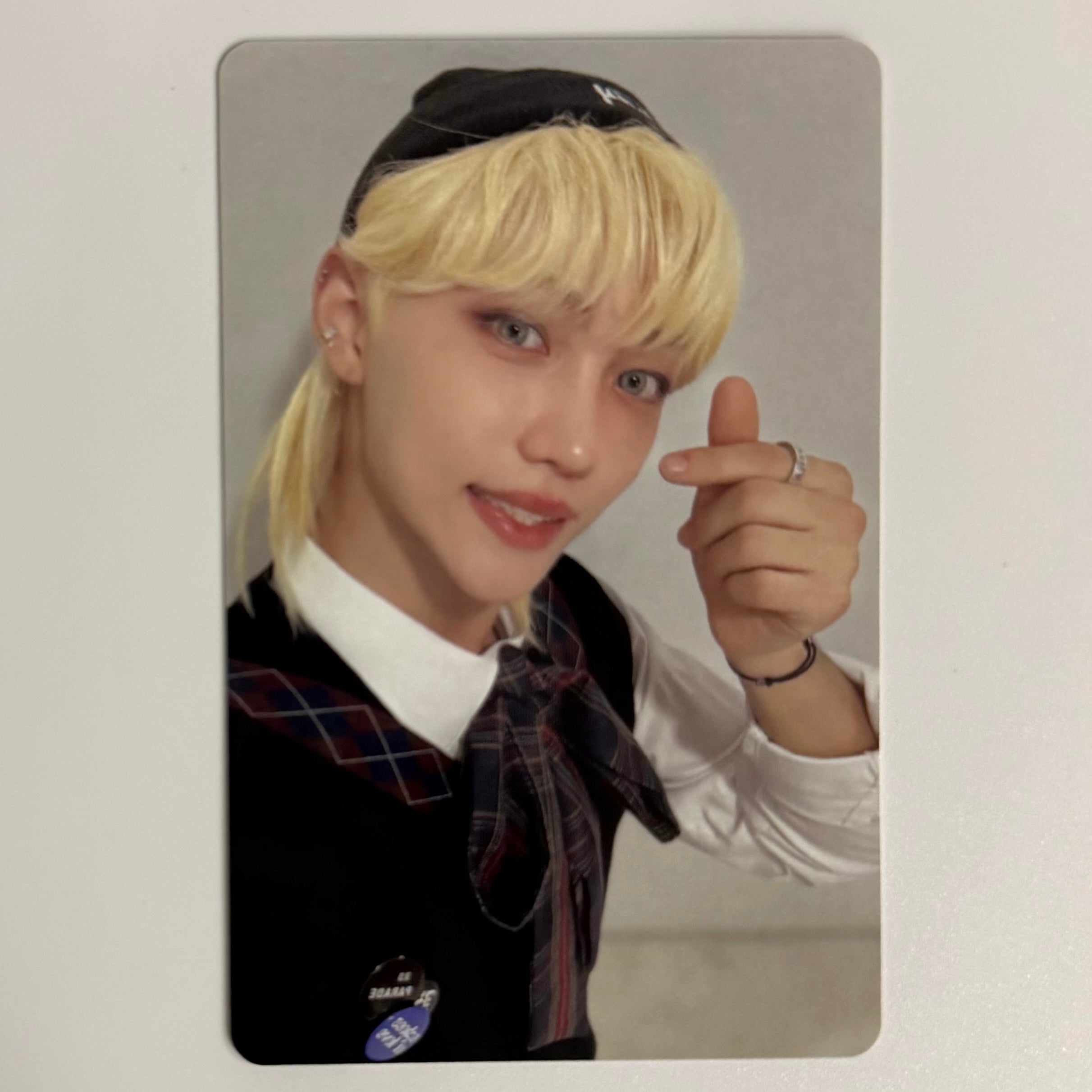 FELIX (STRAY KIDS) - CHRISTMAS EVEL ALBUM PHOTOCARD