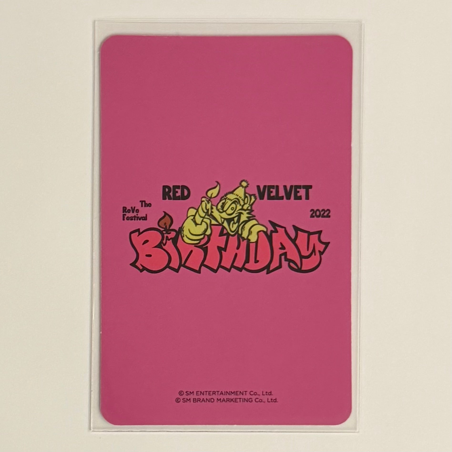 IRENE (RED VELVET) - BIRTHDAY SMTOWN POB PHOTOCARD