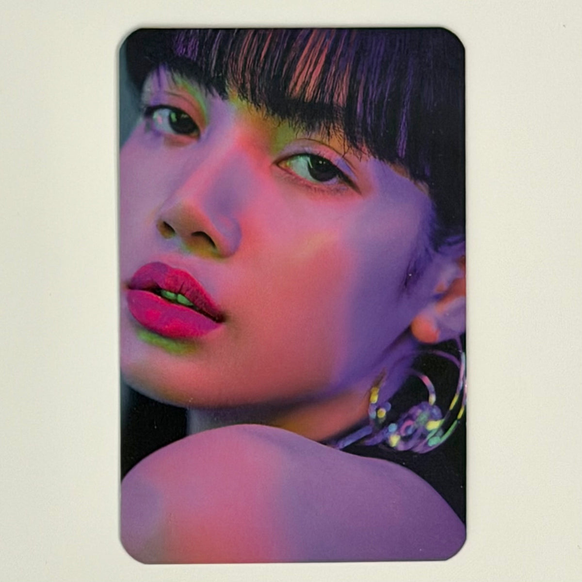 LISA (BLACKPINK) - HOW YOU LIKE THAT APPLE MUSIC POB PHOTOCARD