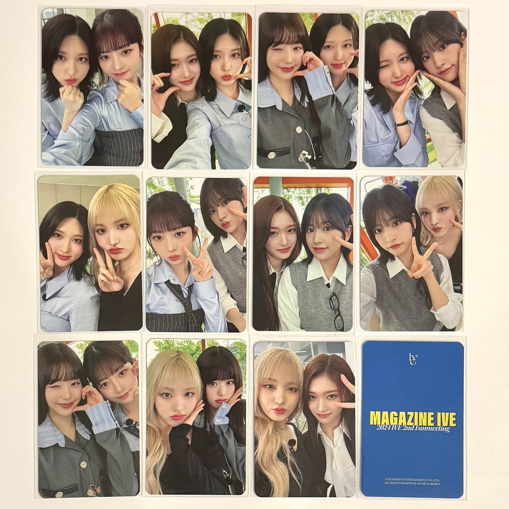 IVE - 2ND FAN MEETING FM TRADING CARD OFFICIAL PHOTOCARD