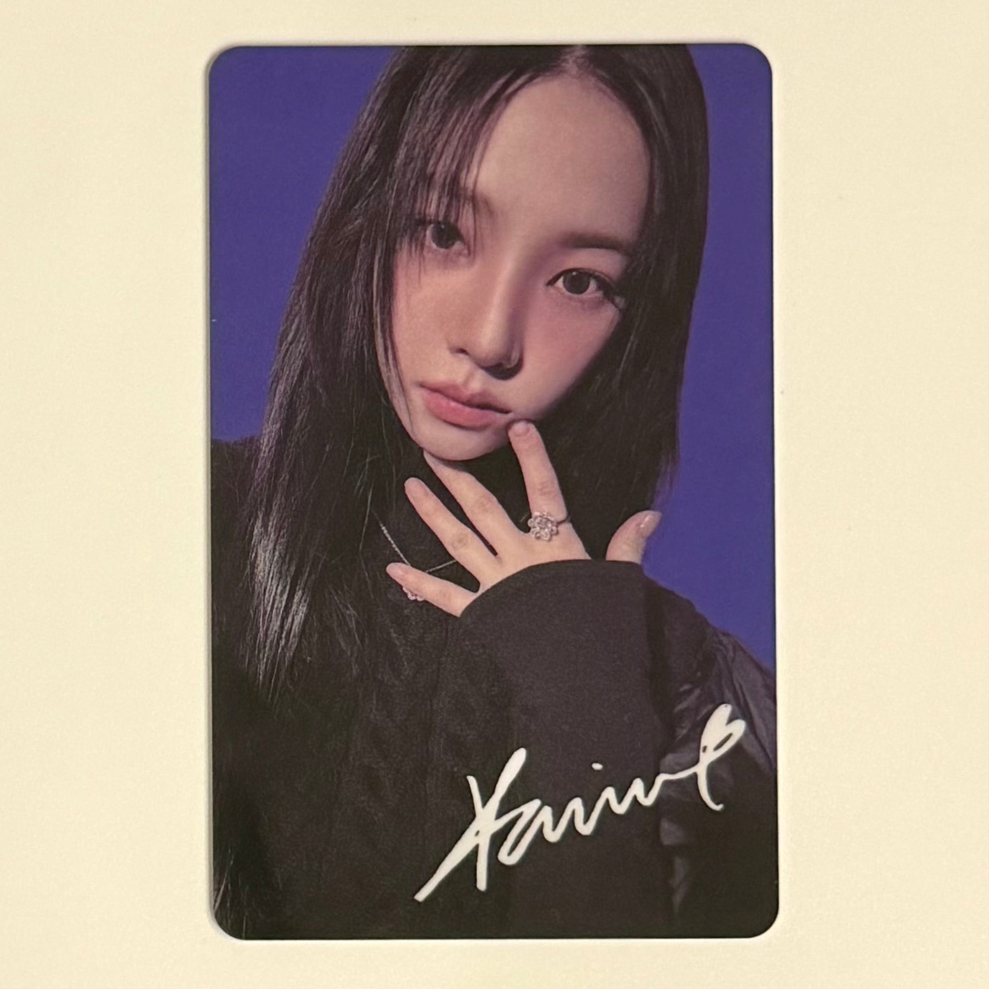KARINA (AESPA) - CHIC MEGAZINE OFFCIAL PHOTOCARD