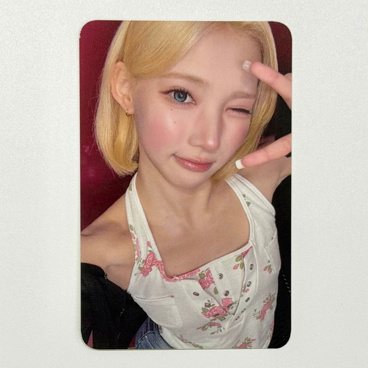 JIWOO (Hearts2Hearts h2h) - LEMON TANG NANYI NAMIL MUSIC NY LUCKY DRAW LD POB PHOTOCARD