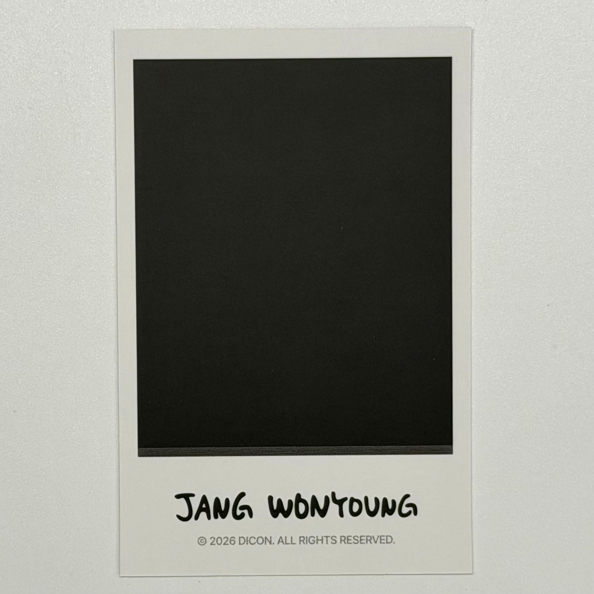 WONYOUNG (IVE) - DICON ISSUE N°31 : JANG WONYOUNG KAKAO VER B PHOTOCARD