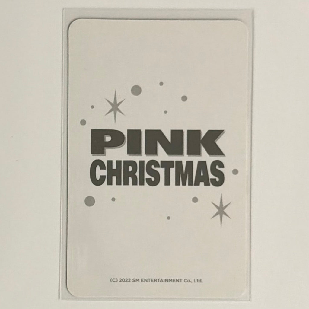 IRENE (RED VELVET) - PINK CHRISTMAS TRADING CARD PHOTOCARD