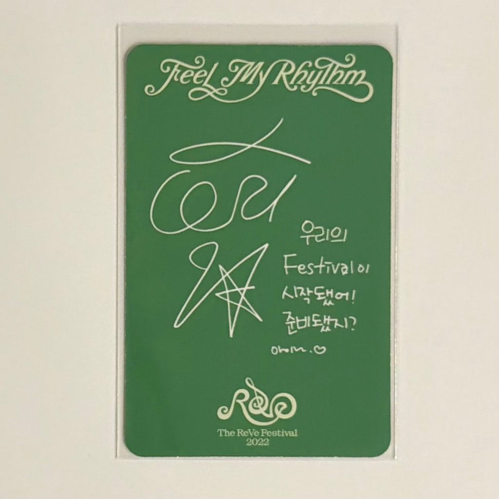 IRENE (RED VELVET) - FEEL MY RHYTHM ALBUM PHOTOCARD