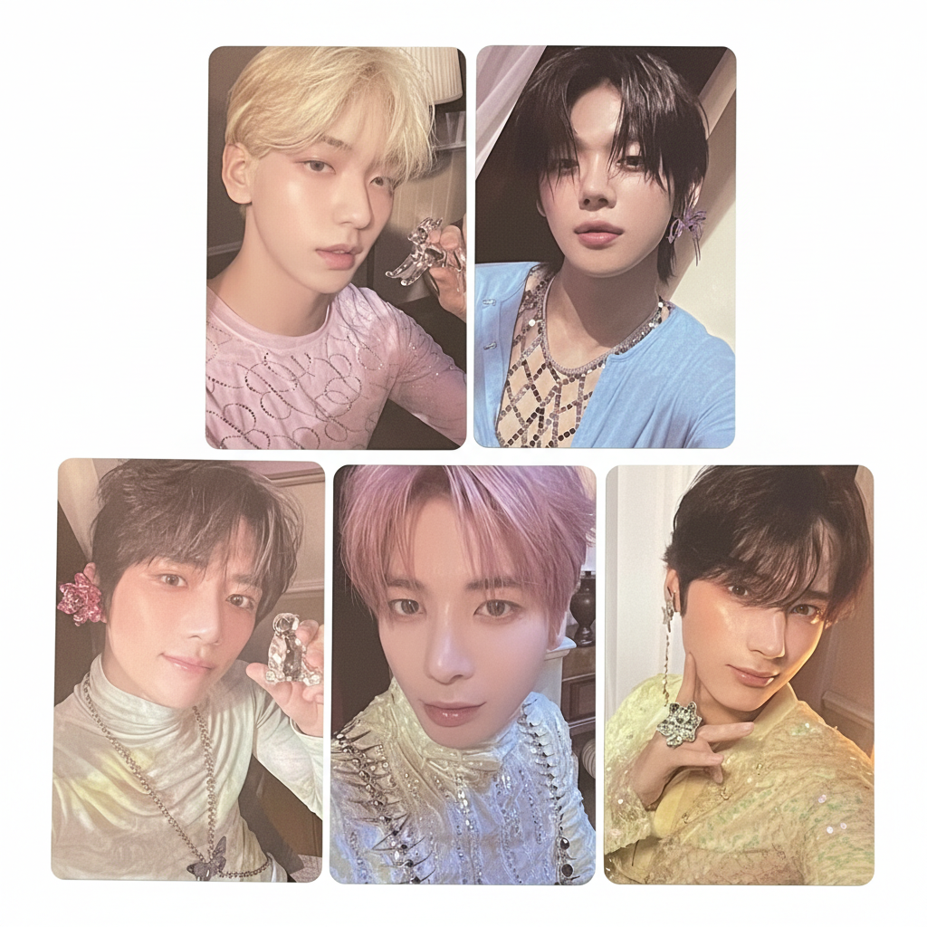 TXT Mini5 Album 'Temptation' WEVERSE POB PHOTOCARD