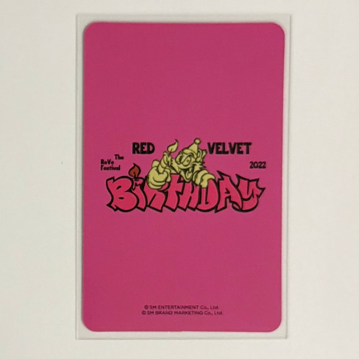 SEULGI (RED VELVET) - BIRTHDAY SMTOWN POB PHOTOCARD