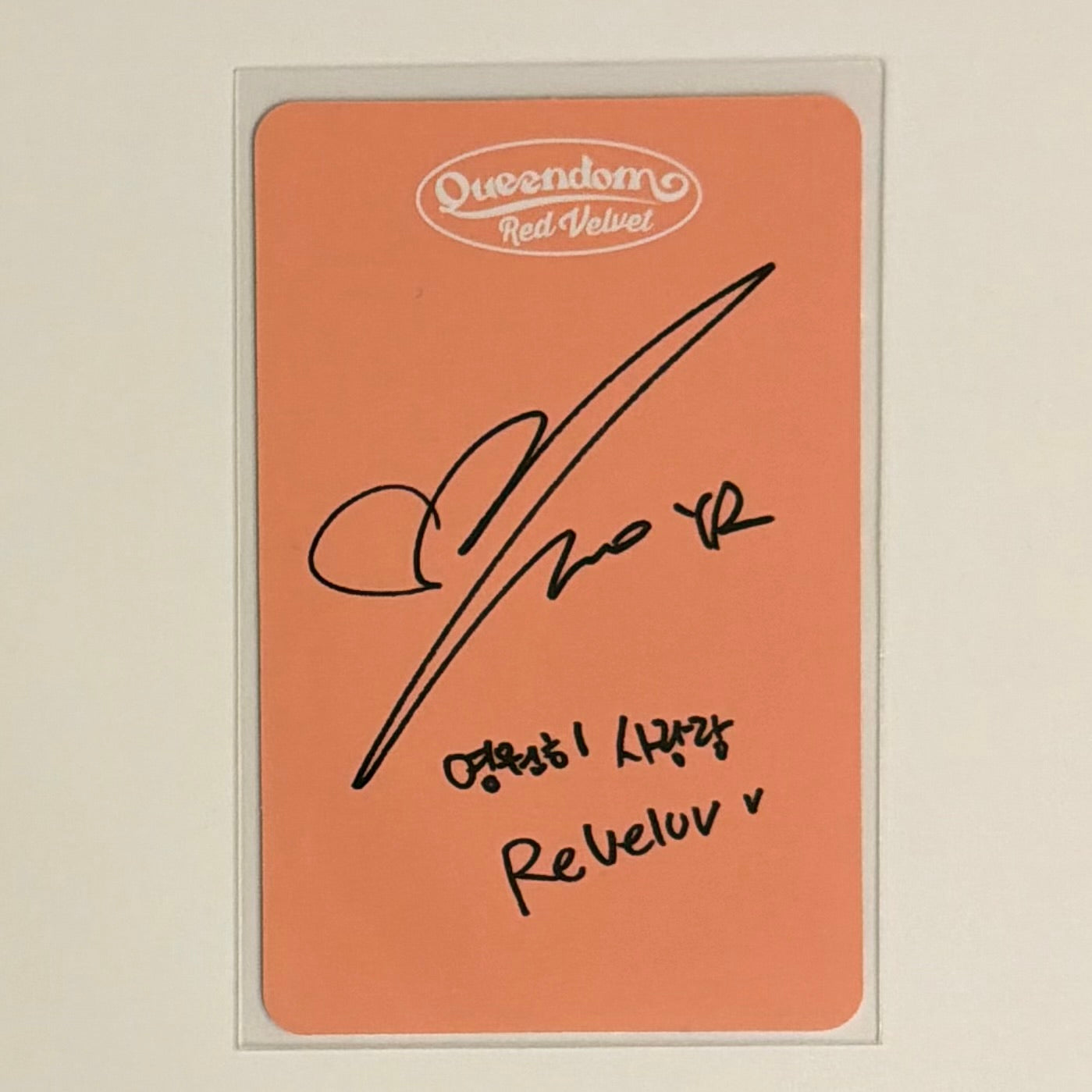 JOY (RED VELVET) - QUEENDOM ALBUM PHOTOCARD