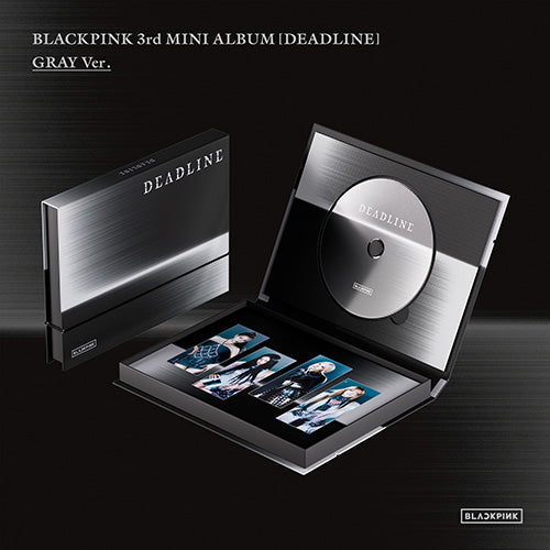 BLACKPINK - THE 3rd Mini Album "DEADLINE" (GRAY Ver.)