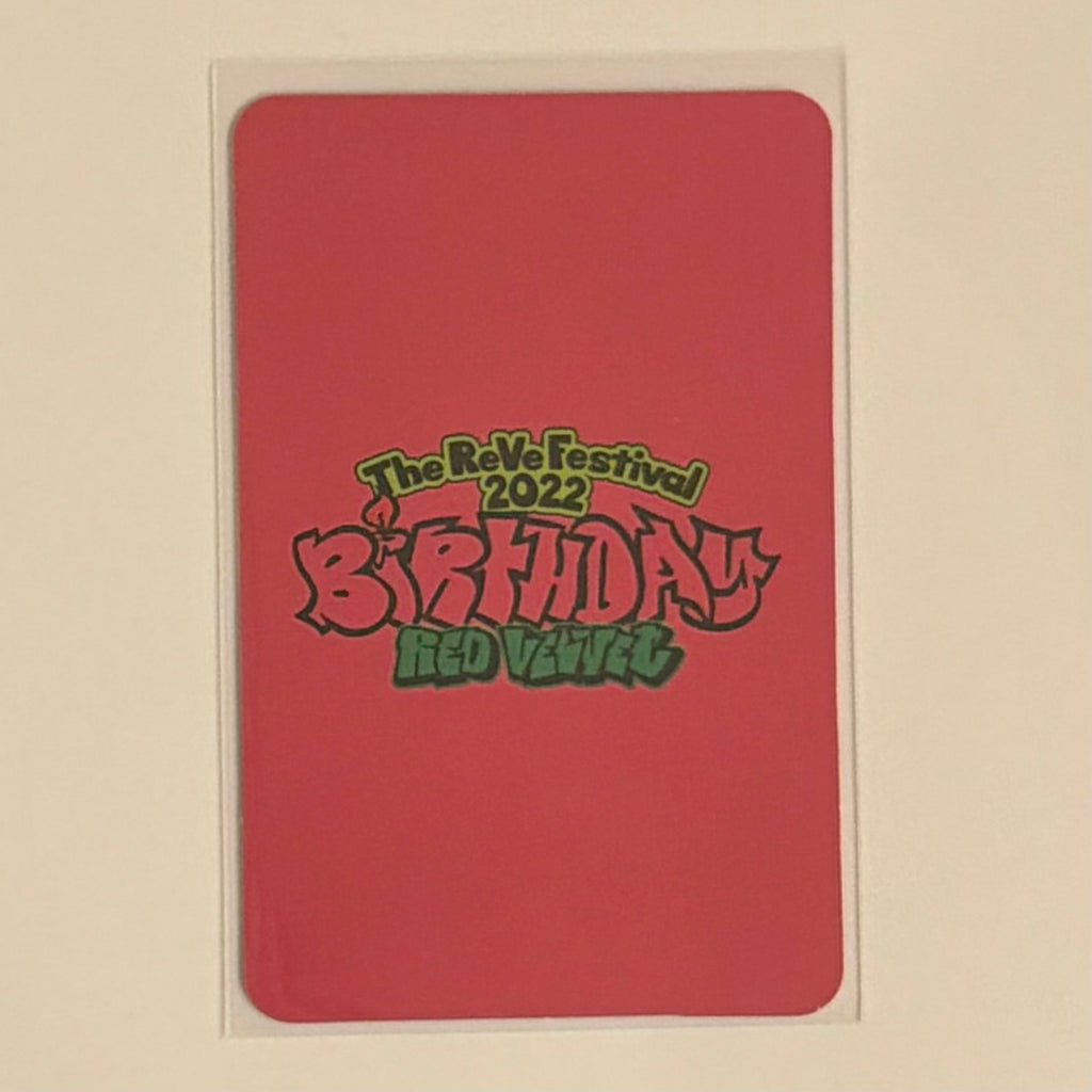 WENDY (RED VELVET) - BIRTHDAY YIZHIYU FANSIGN POB PHOTOCARD