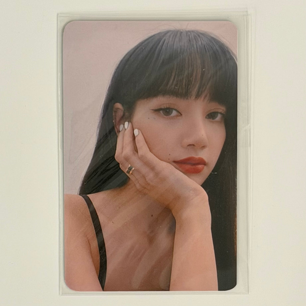 LISA (BLACKPINK) - THE ALBUM KTOWN4U POB PHOTOCARD