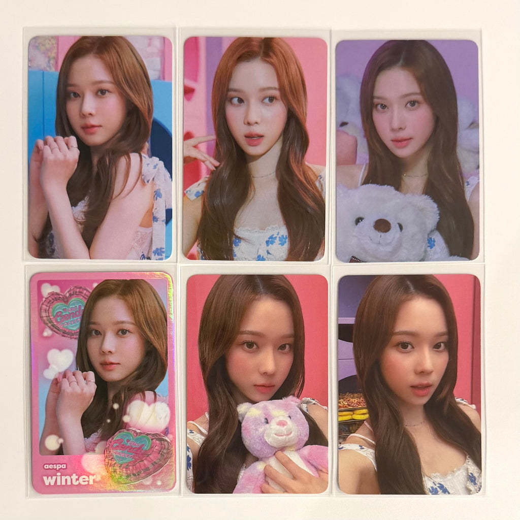 WINTER (AESPA) - CAENDY TRADING CARD PHOTOCARD