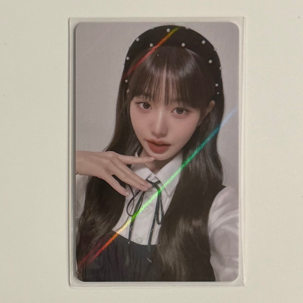 WONYOUNG (IVE) - PAPAJOHNS PIZZA OFFICIAL PHOTOCARD