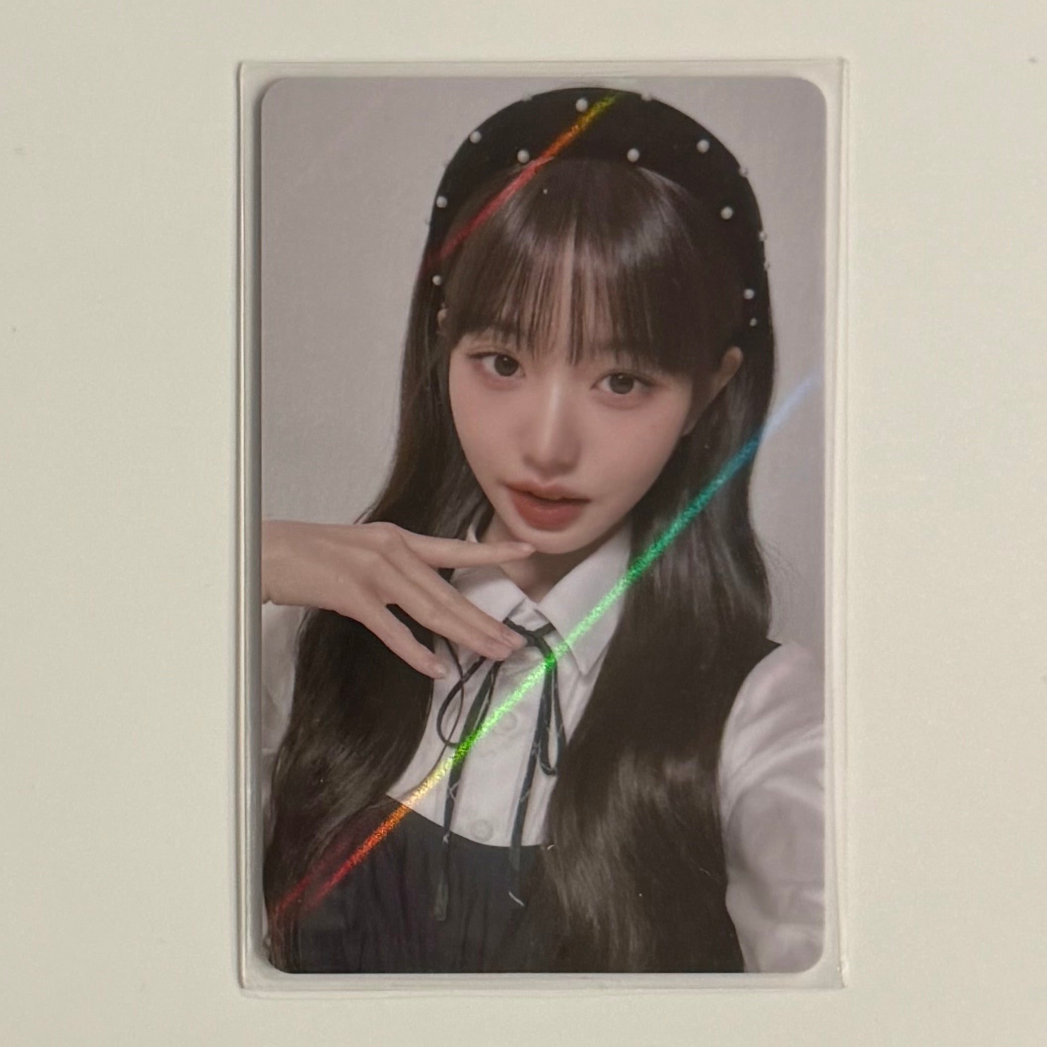 WONYOUNG (IVE) - PAPAJOHNS PIZZA OFFICIAL PHOTOCARD