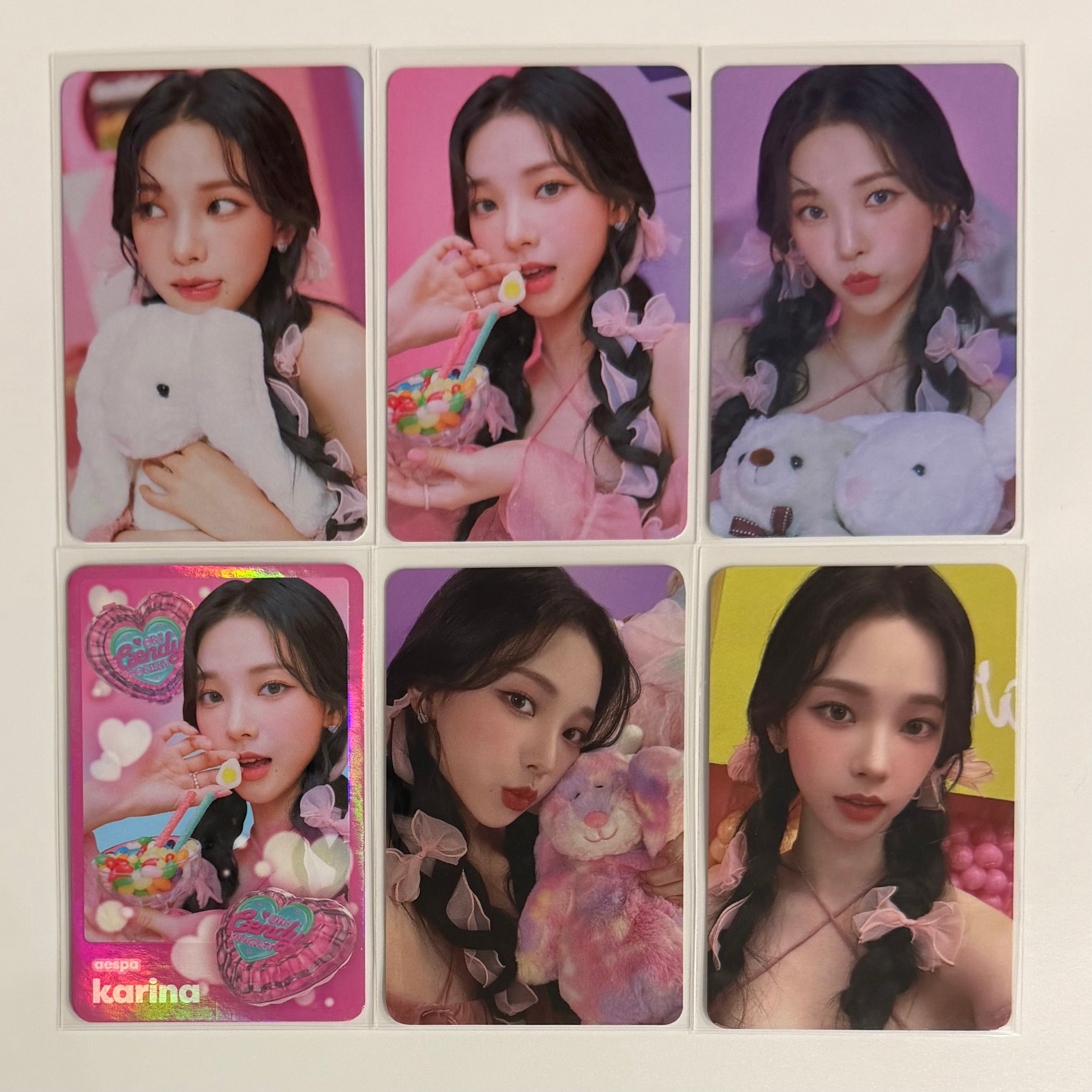 KARINA (AESPA) - CAENDY TRADING CARD PHOTOCARD