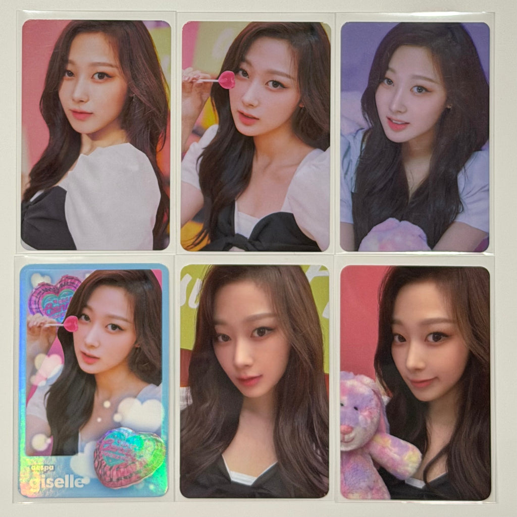 GISELLE (AESPA) - CAENDY TRADING CARD PHOTOCARD