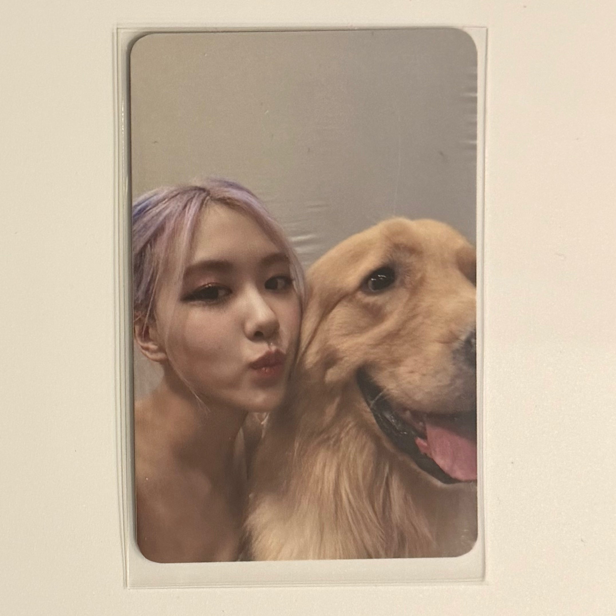 ROSE (BLACKPINK) - THE ALBUM KTOWN4U POB PHOTOCARD