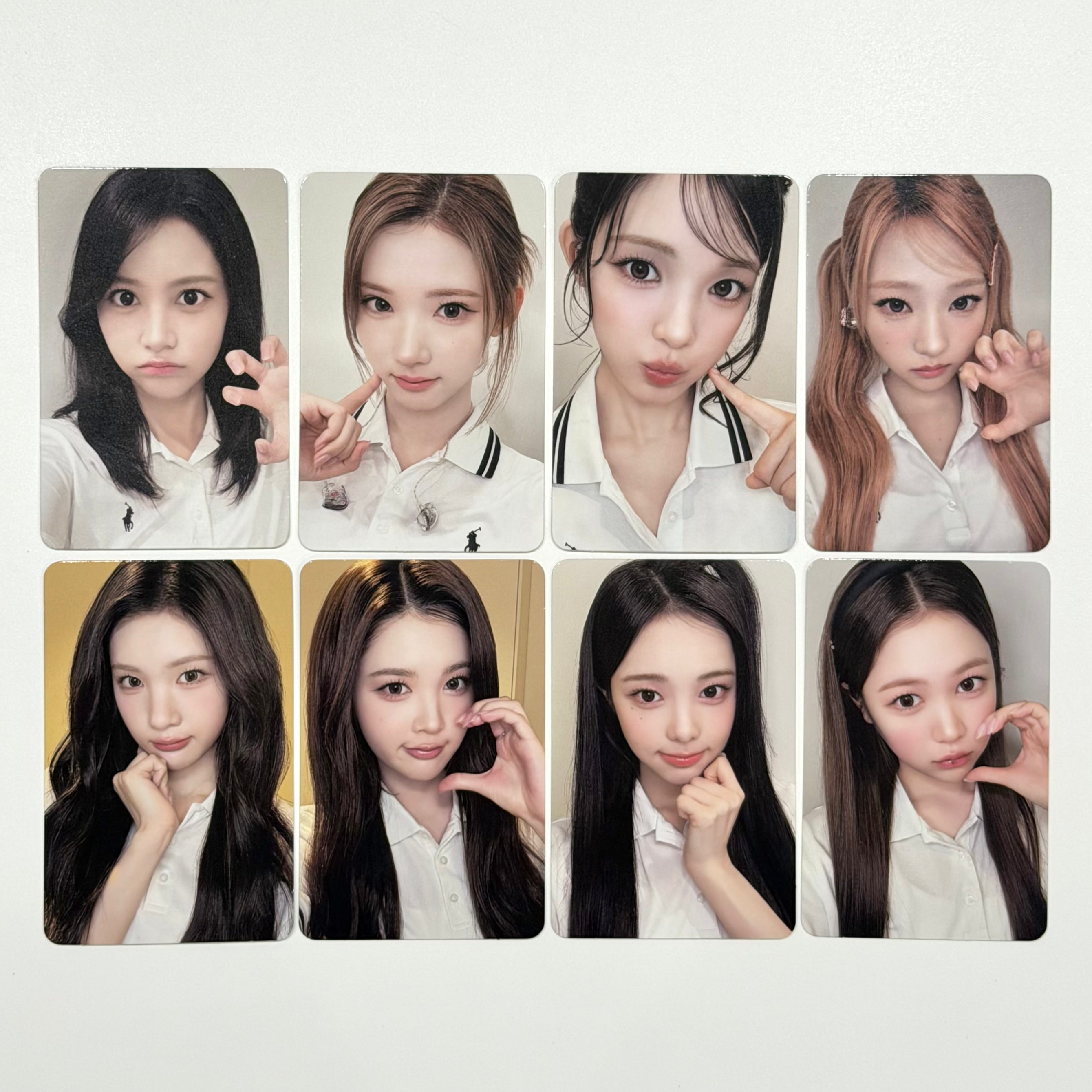 Hearts2Hearts h2h - ICONIC HEART TRADING CARD PHOTOCARD (SELFIE VER)
