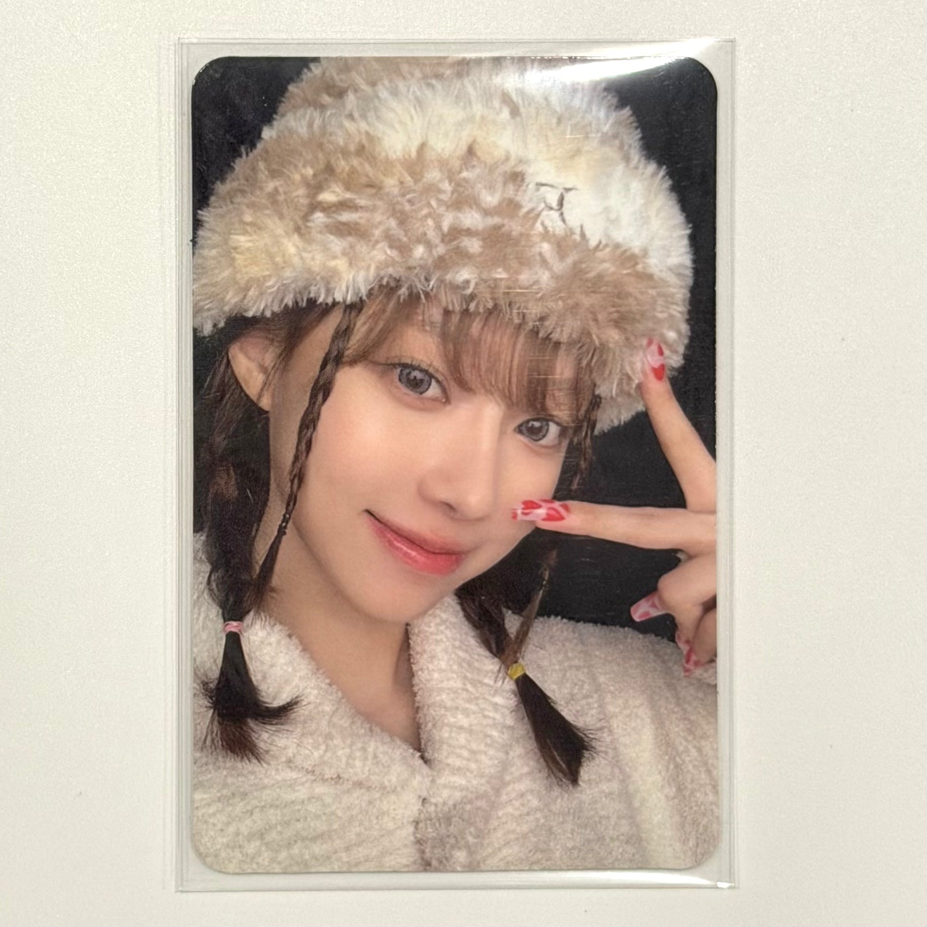 WINTER (AESPA) - PINK CHRISTMAS MD OFFIZIELLE TRADING PHOTOCARD