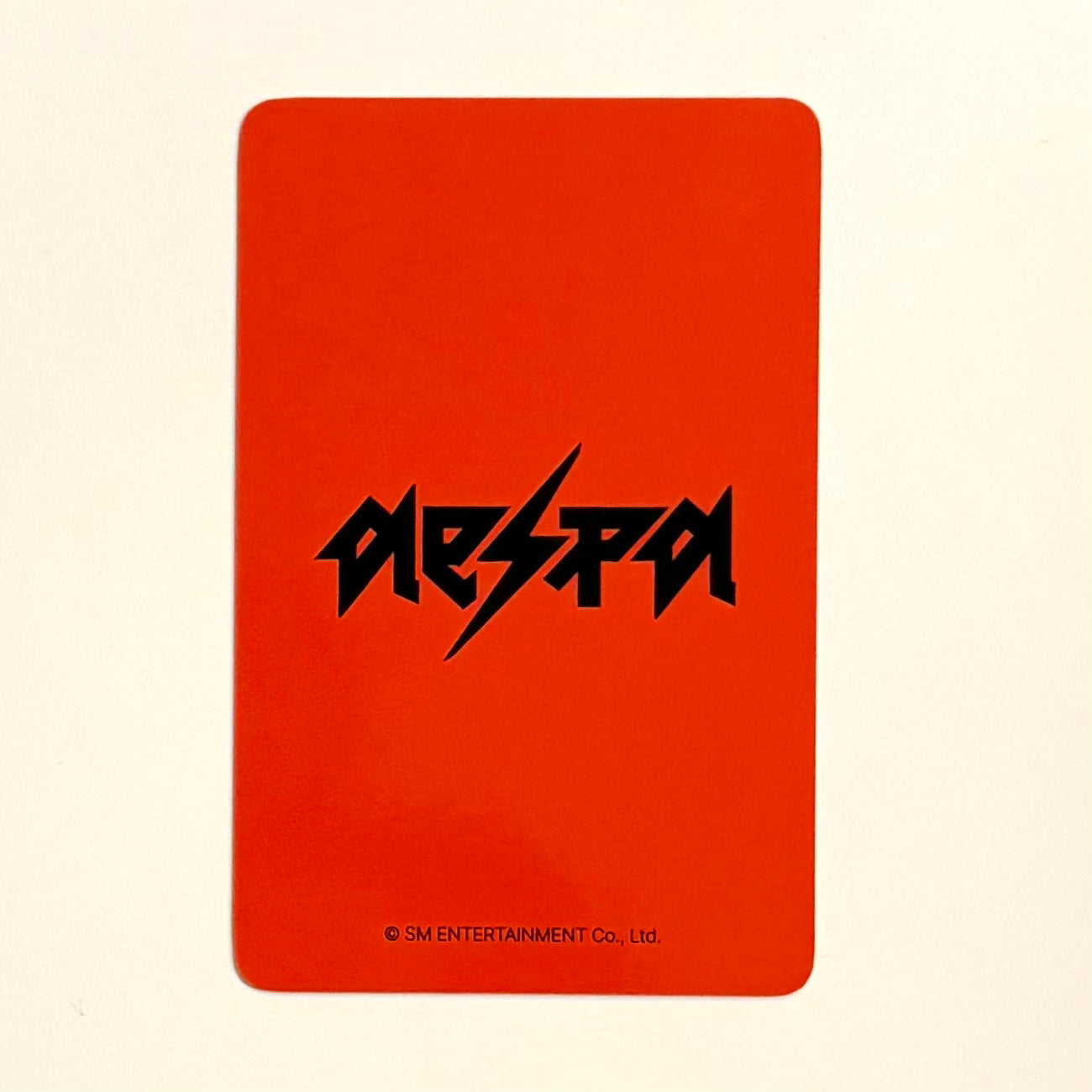 WINTER (AESPA) - RICH MAN EVERLINE LUCKY DRAW LD OFFICIAL PHOTOCARD