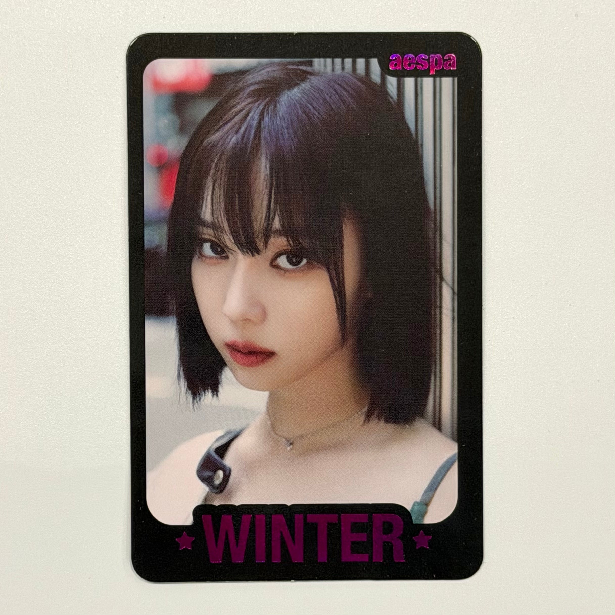 WINTER (AESPA) - MY WORLD TRADING CARD PHOTOCARD
