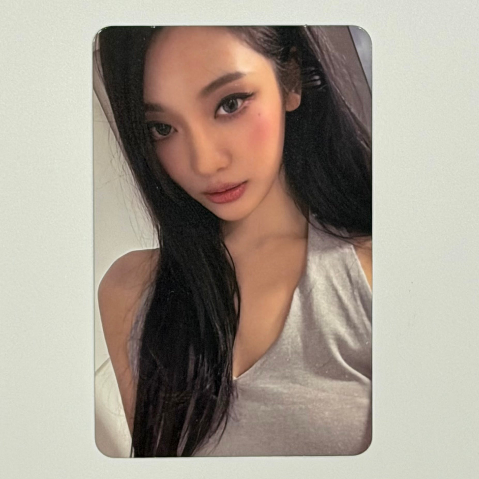 NINGNING (AESPA) - DIRTY WORK MOKKET SHOP FANSIGN POB PHOTOCARD