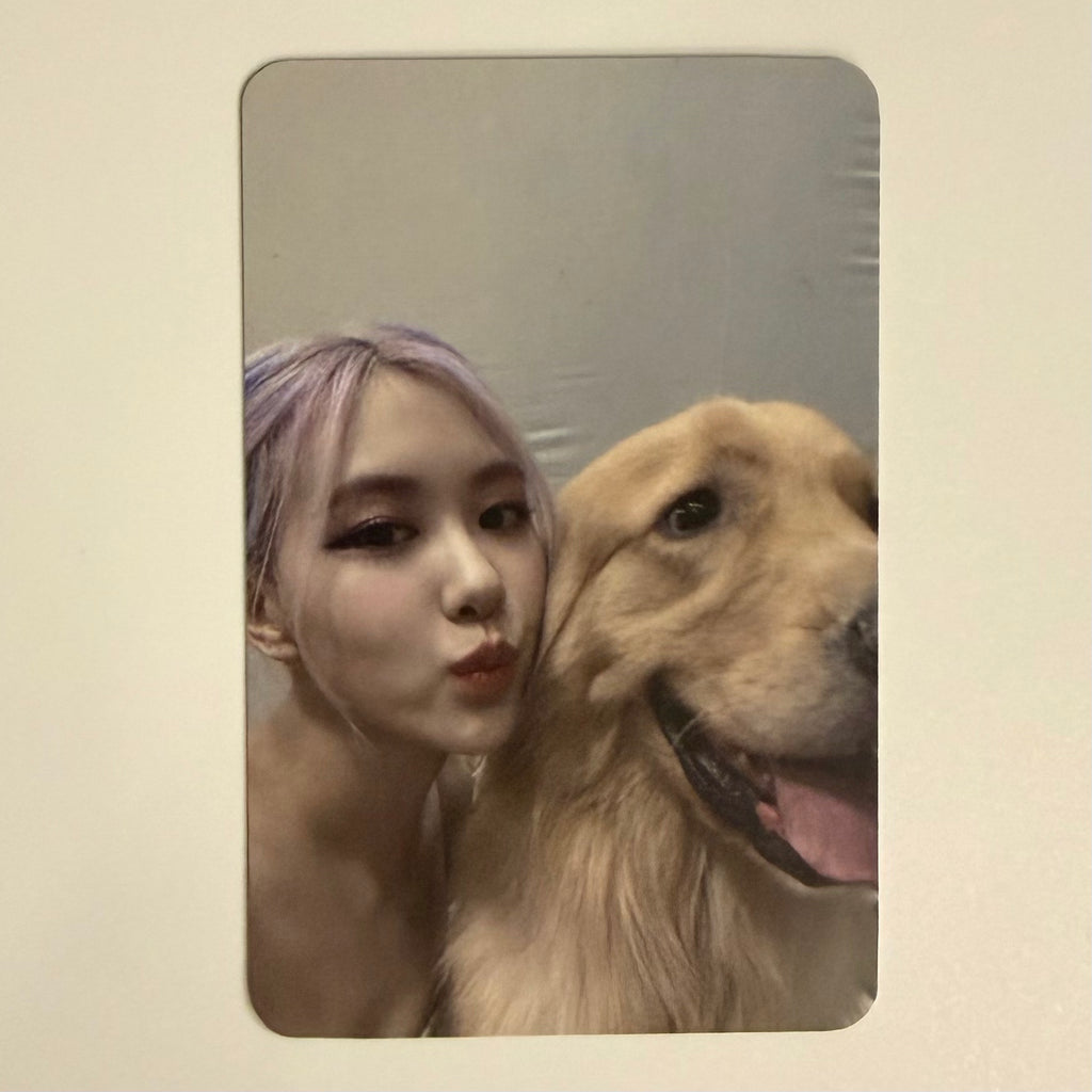 ROSE (BLACKPINK) - THE ALBUM KTOWN4U POB PHOTOCARD