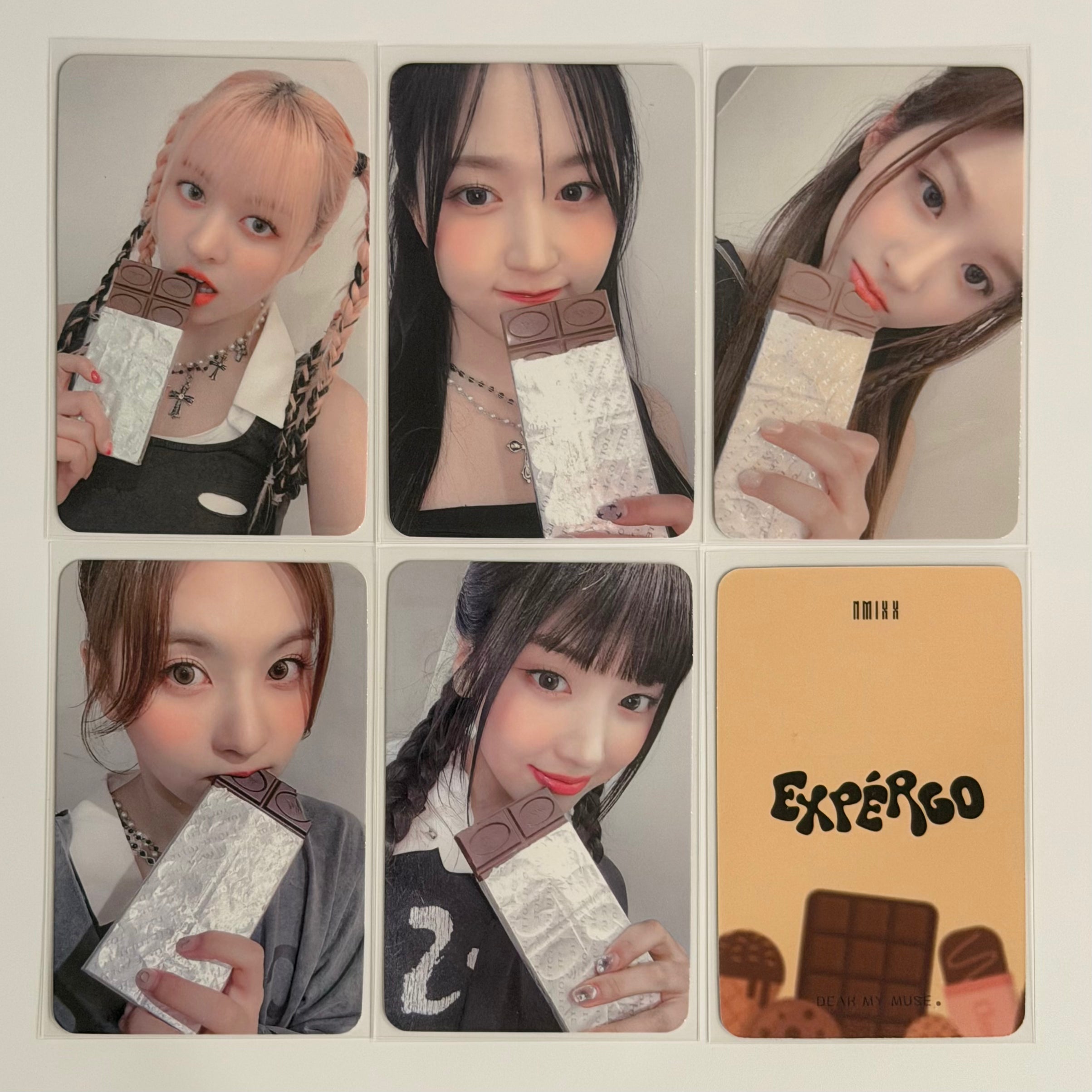 NMIXX - Expergo DMM DearMyMuse Fansign POB Photocard