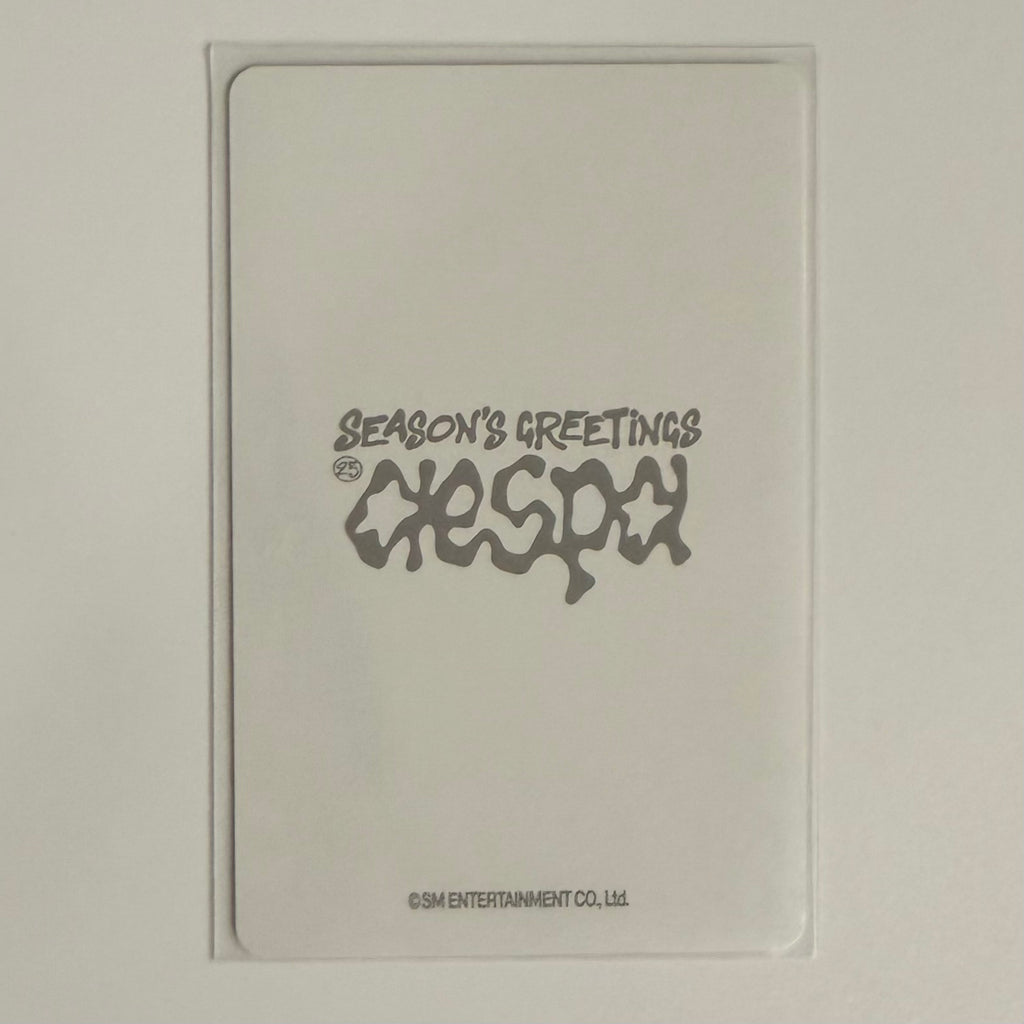 GISELLE (AESPA) - 2025 SEASONS GREETINGS TRADING CARD PHOTOCARD