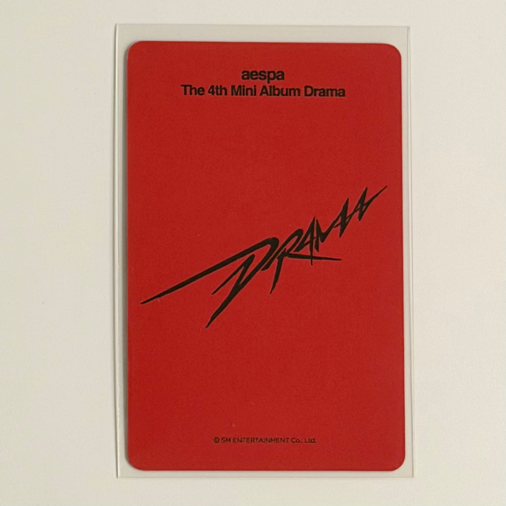 KARINA (AESPA) - DRAMA WITHMUU POB PHOTOCARD