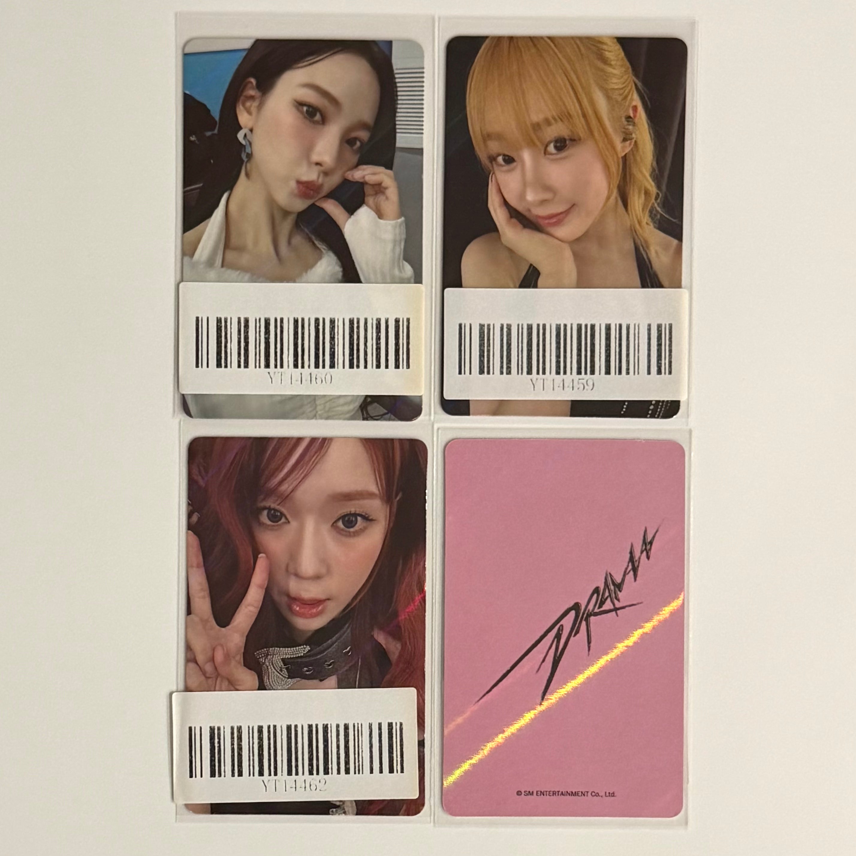 AESPA - DRAMA KMS KMSTATION POB PHOTOCARD