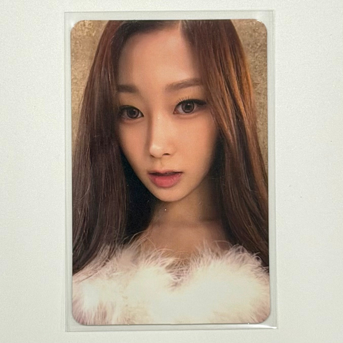 GISELLE (AESPA) - PINK CHRISTMAS MD OFFIZIELLE TRADING PHOTOCARD