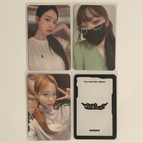 AESPA - GIRLS YZY YIZHIYU 2.0 POB PHOTOCARD