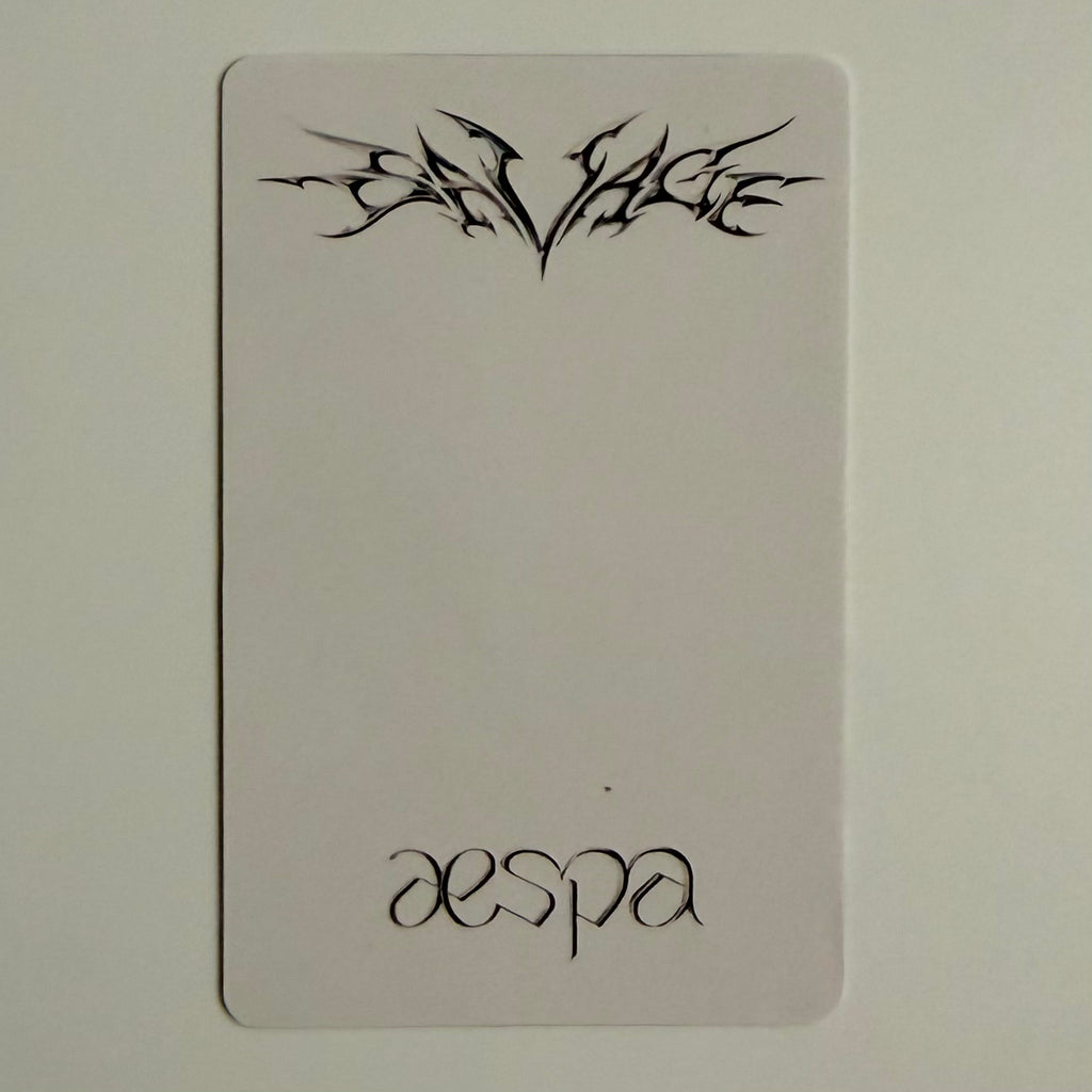 WINTER (AESPA) - SAVAGE YIZHIYU POB PHOTOCARD