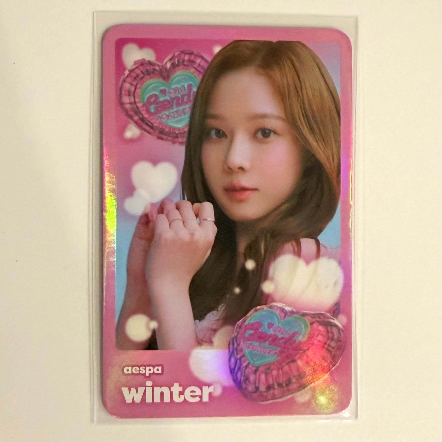 WINTER (AESPA) - CAENDY TRADING CARD PHOTOCARD