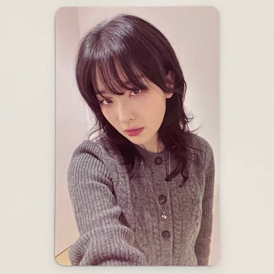 SEULGI (RED VELVET) - CHILL KILL KMSTATION FANSIGN POB PHOTOCARD